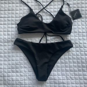 Black Zaful Bikini size Small